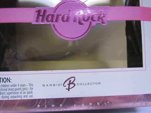 Muñeca Barbie Hard Rock Café Punk Rock 2006 etiqueta rosa L4175 - Imagen 5 de 11