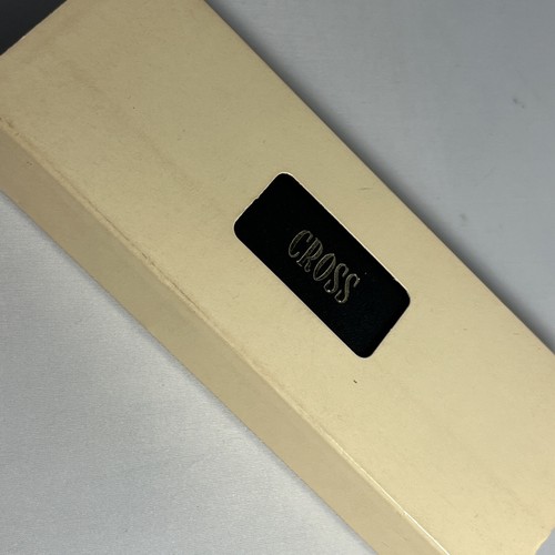 Vintage 1987 CROSS Ball Pen Classic Black Gold 2502 USA Collectible Original Box - Picture 5 of 5