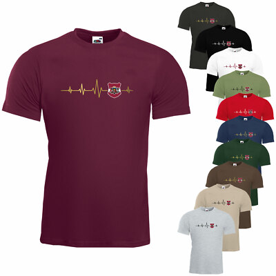 Lettland Latvia Herzschlag T-Shirt Herz Puls Nation Funshirt