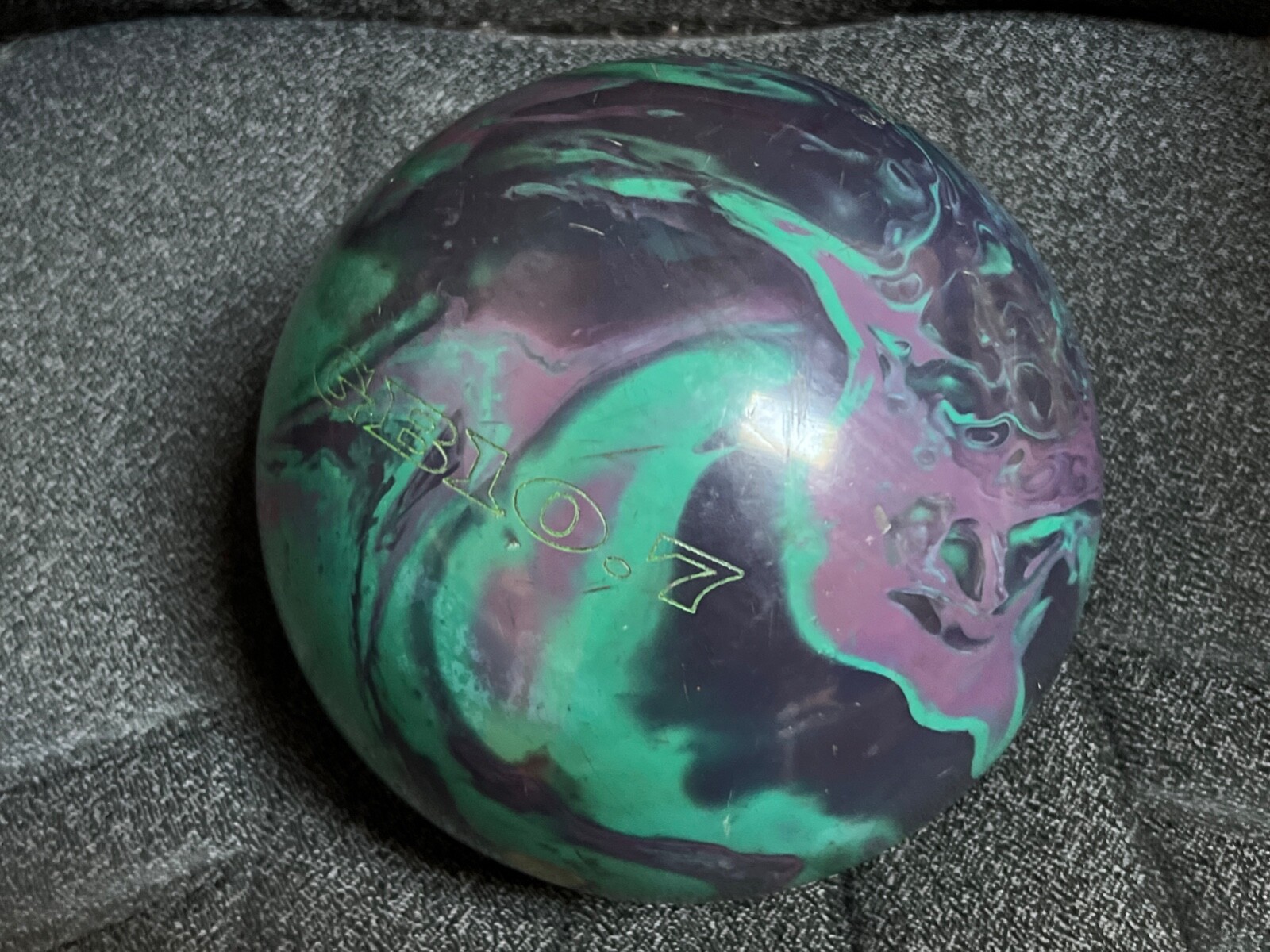15lb Ebonite The One Bowling Ball GB10.7 Drilled eBay