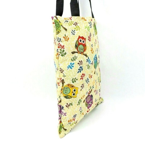 Owls Tapestry Shopping Bag Tote Bag Foldable Reusable Grocery Bag - 第 3/5 張圖片