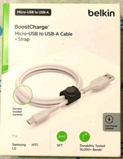 Belkin BoostCharge cable;Micro USB USB A,Open box NEW