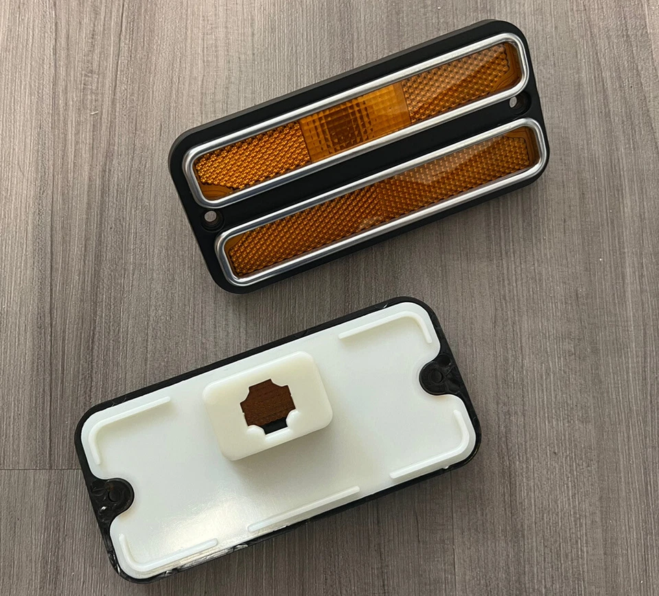 Envío gratuito Chevy GMC 1968-1972 camioneta Chevy GMC luces de señalización laterales lente Foto 4 de 4