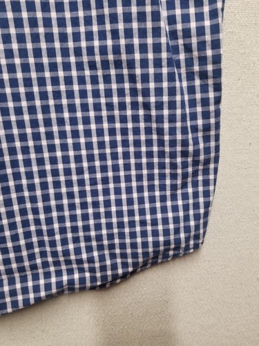 Beverly Hills Polo Club blaues Shirt Herren L kurzarm kariert - Bild 17 von 20