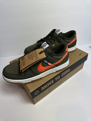  Nike Dunk Low Retro Next Nature Toasty Sequoia Olive Sz 7.5 DD3358-300 New