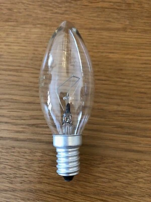 Candle Clear Light Bulbs Incandescent Dimmable Lamps 15W 25W 40W 60W SES/E14 x10