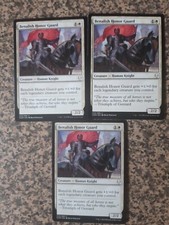 MTG - 3 x Benalish Honor Guard- Dominaria