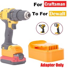 Adapter For Craftsman 20V Li-ion Battery to for Dewalt 18V 20V Power Tools NEW