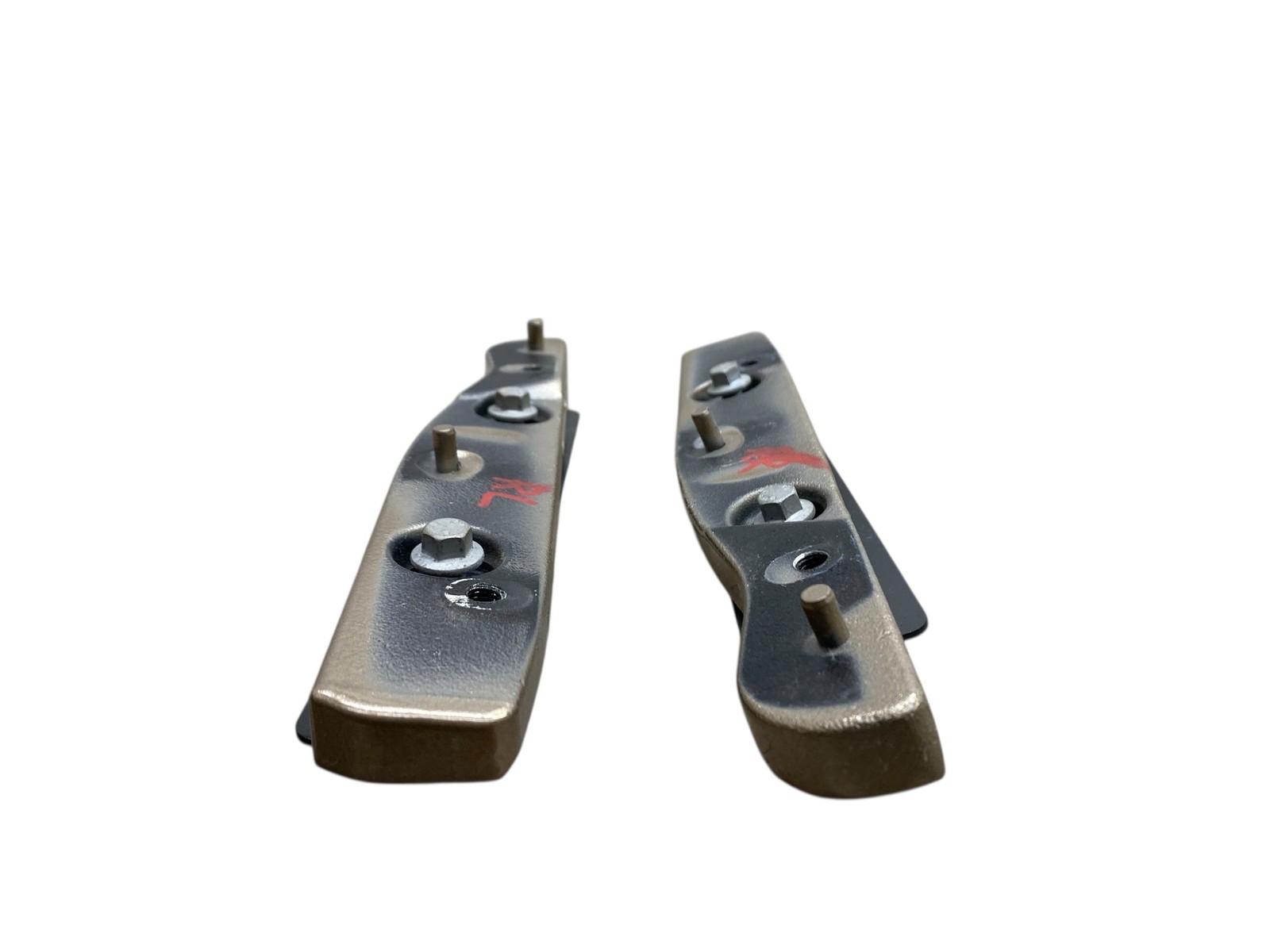 2013-2016 Aston Martin DB9 Left & Right Rear Trunk Lid Hinge To Body Bracket Set