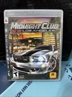 Midnight Club: Los Angeles Sony PlayStation 3, 2008 PS3 Complete Manual And Map