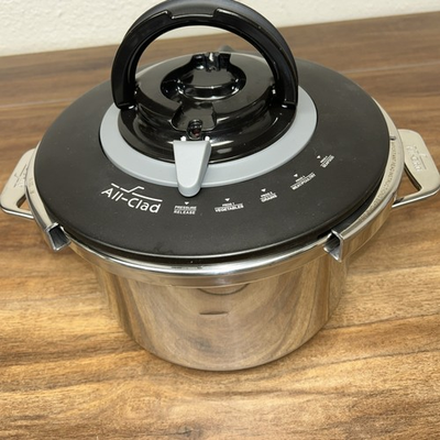 #ad #ad All Clad PC8 Precision Stainless Steel Pressure Cooker 8.4 Quart. New No Box $189.95