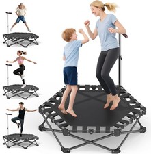 Fitness Trampolin Faltbar Indoor/Outdoor Minitrampolin Jumping 150kg