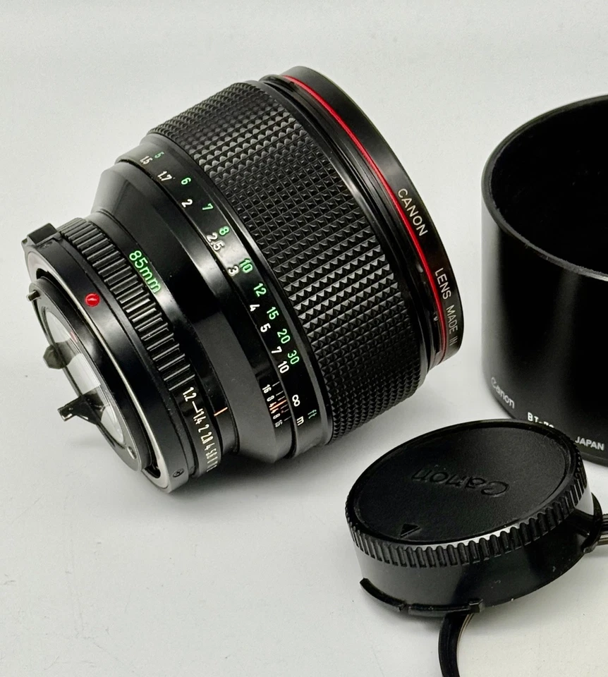 Canon FD 85mm 1,2 L  Objektiv analog Sehr guter Zustand - Bild 3 von 4