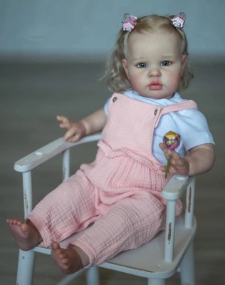 24 Zoll Ellie lebensechte Reborn Baby Puppe Kleinkind Neugeborene Puppe stehend Soft Touch