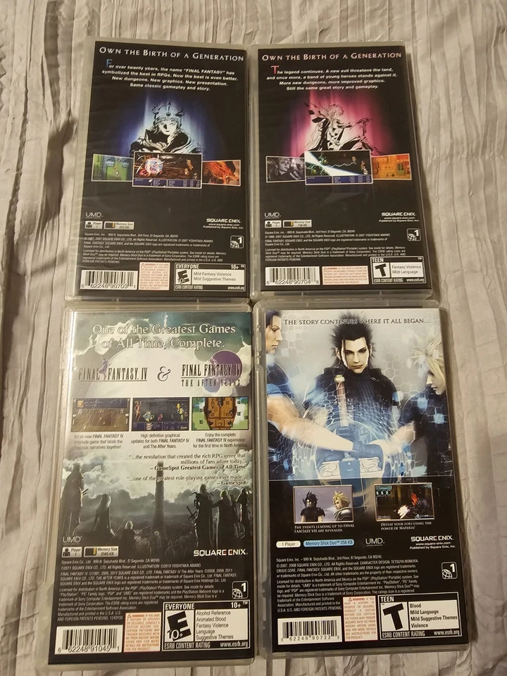 Final Fantasy PSP Lot - Image 2 of 4