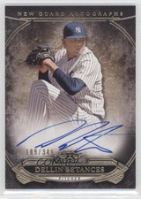 2015 Topps Tier One New Guard Auto 109/349 Dellin Betances #NGA-DBE Auto 9sc
