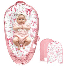 Baby Lounger Cover for Boys Girls, Reversible Baby Nest Cover, Adjustable Baby L