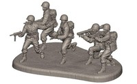 1:72 Zvezda Us Infantry Wwii Kit ZS6278 Modellbau