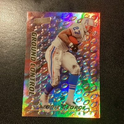 Eddie George #GC5 Houston Oilers - 1997 Topps Ground Control Refractor