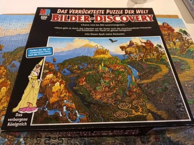 MB Puzzle 500 Teile Bilder-Discovery.Das verrückteste Puzzle der Welt.Komplett