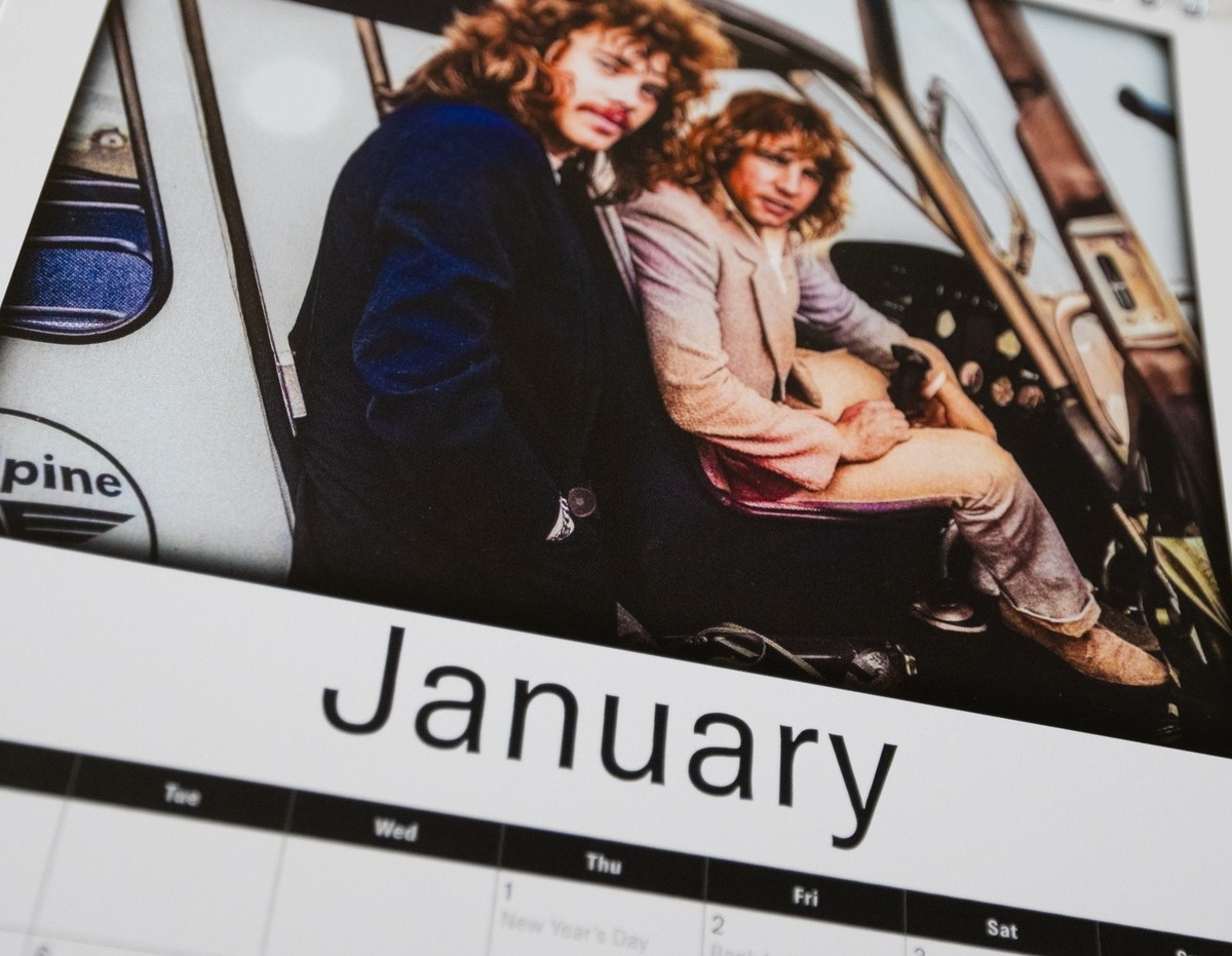 Status Quo 2026 Calendar Rare Unseen Band Photos A4 Music