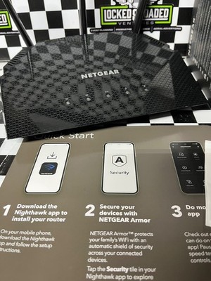 NETGEAR 4-Stream WiFi 6 Router [R6700AX] - AX1800 Wireless Speed