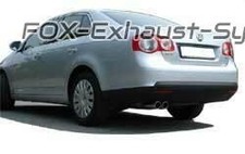  Racinganlage ab Kat VW Jetta 3 Typ 1K Bj.05-10 2x80mm rund eingerollt