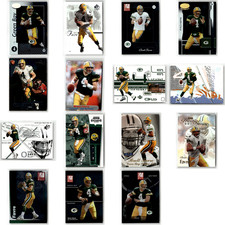 Brett Favre Card Lot (15) SPx Prestige SSD Flair Leaf Certified Donruss Elite ++
