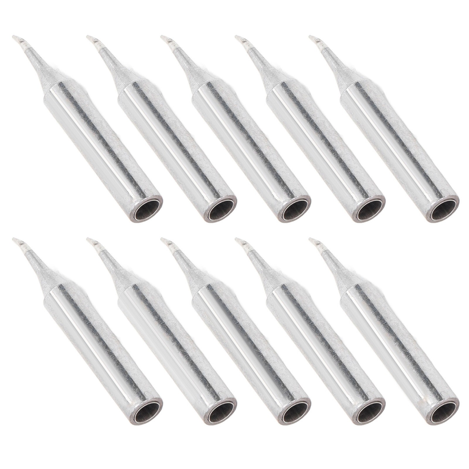 10Pcs Solder Iron Tip Replacement Solder Station Soldering Iron Tool Universal
