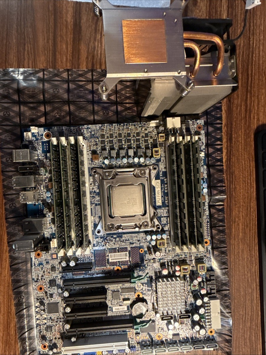 HP Z420 LGA2011 Motherboard + Xeon E5-1620 + 32GB ECC RAM +