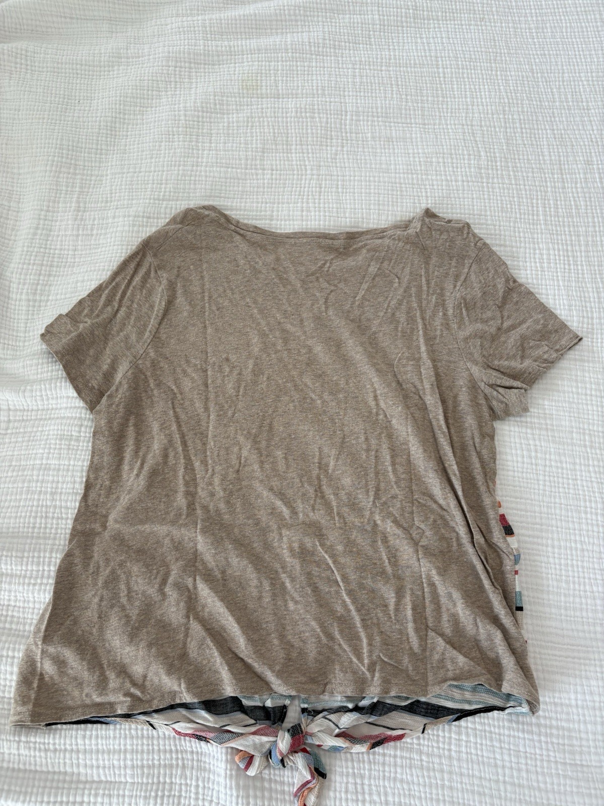 Umgee Woman’s Gray Multi Pattern Short Sleeve Siz… - image 3