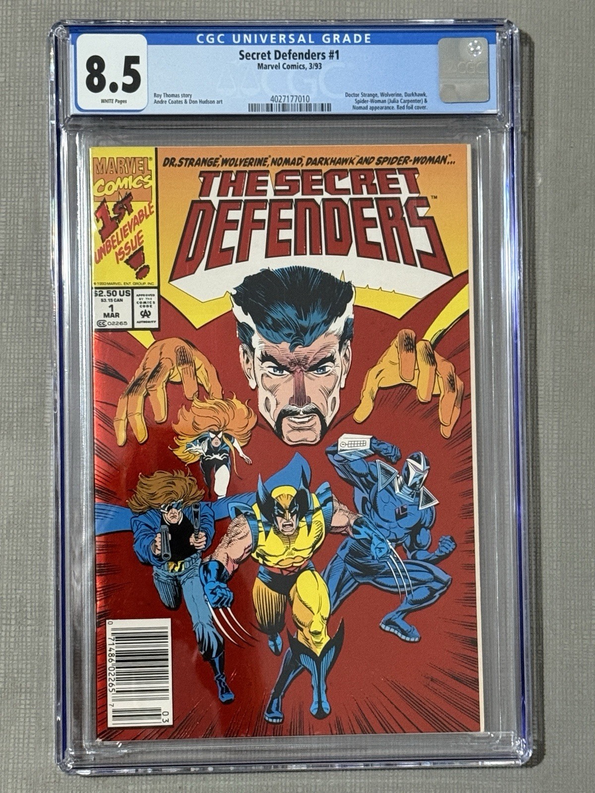 The Secret Defenders #1 Value - GoCollect