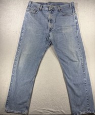 Vintage Levi's 505 Jeans Mens 40x32 Blue Regular Fit Straight Leg Denim 90s