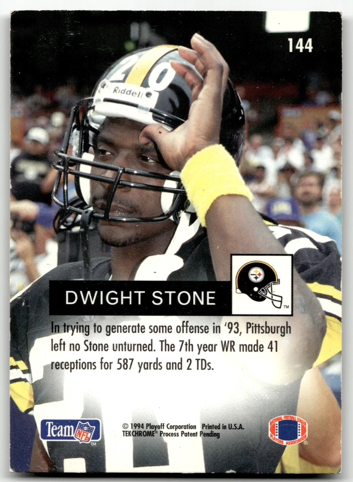 Dwight Stone - #144 - 1994 Playoff - - Image 2 of 2