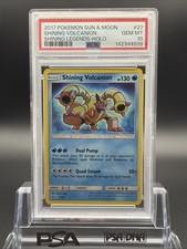 2017 POKEMON SUN & MOON SHINING LEGENDS #27 SHINING VOLCANION-HOLO PSA 10 on eBay