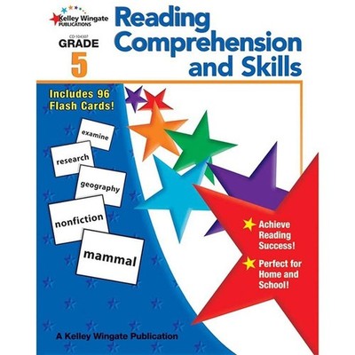 Reading Comprehension and Skills, Grade 5 - paperback Carson-Dellosa Publish...