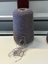 Nice Cone Spool Novelty Soft Baby Alpaca Yarn w/Nylon 9.7oz 276gr 7011 Grape C