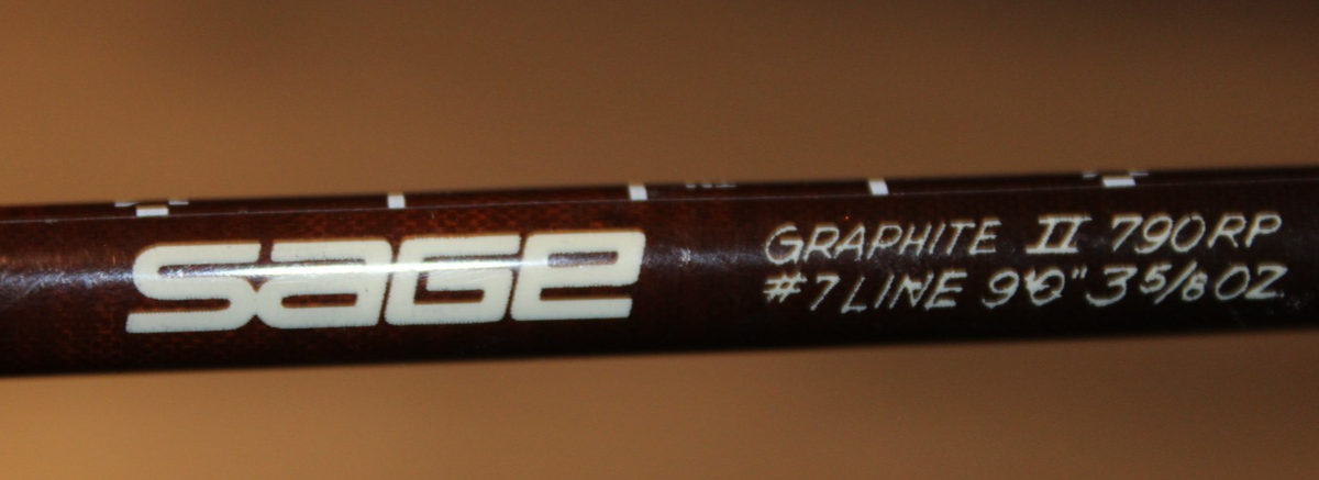 Sage Graphite II 790 RP 7wt 9'0