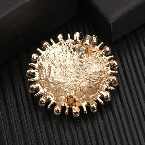 Broche de sol bohemio vintage prendedor europeo accesorios de ropa para hombres mujeres - Imagen 5 de 5