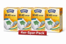 16 Swirl Staubsaugerbeutel M50 M40 für Miele Staubsauger + 4 Abluftfilter NEU