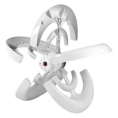 Wind Turbines Kit 100W 5 Blade Wind Power Generator For Boats Charging White