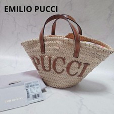 Emilio Pucci Logo Basket Bag