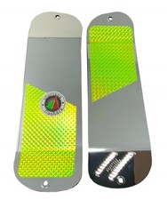 Shortbus Flashers Super Series 11" Dipped Chartreuse w/ Agitator Mirror