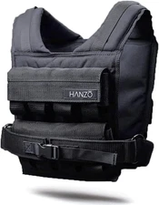 Premium Training Weighted Vest Men & Women - 25Lbs/35Lbs/45Lbs/65Lbs, Adjustable