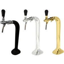 BieTal&reg; Classic Cobra Bier Schanks&auml;ule Wasser Zapfs&auml;ule Chrom Gold Schwarz