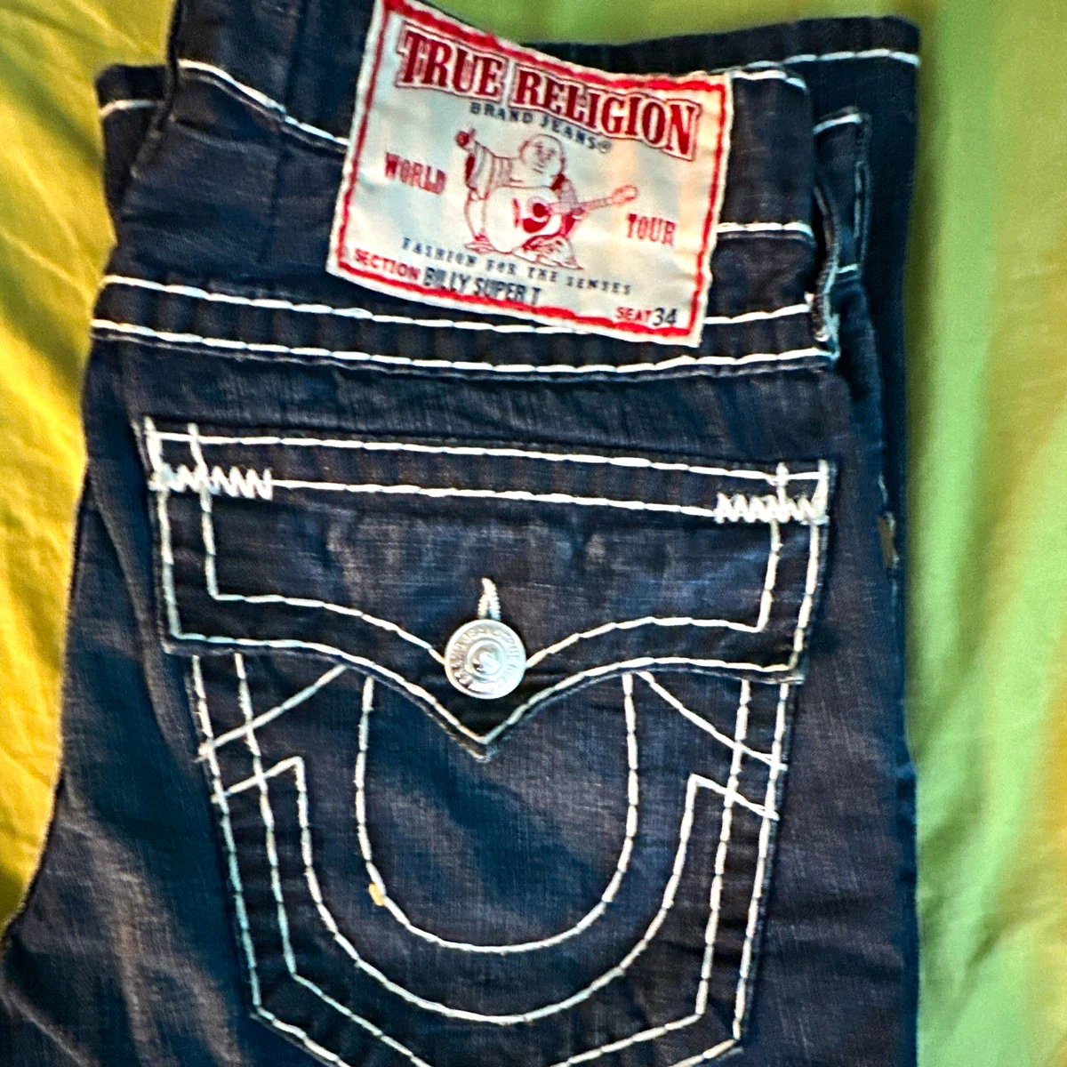 True Religion Billy Jeans for Men in 32 Inseam for sale | eBay