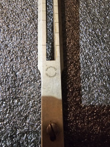 Bruning Germany 8inch Antique Proportional DividerDrafting Tool - Afbeelding 3 van 7