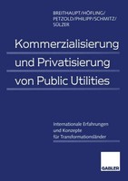 Kommerzialisierung Und Privatisierung Von Public Utilities Manfred Breithaupt