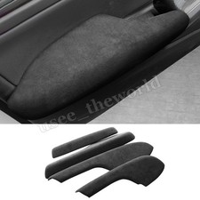 Alcantara Interior Door Armrest Panel Cover Trim For Honda Civic 11th 2022-2026 Alcantara Interior Door Armrest Panel Cover Trim For Honda Civic 11th 2022-2026