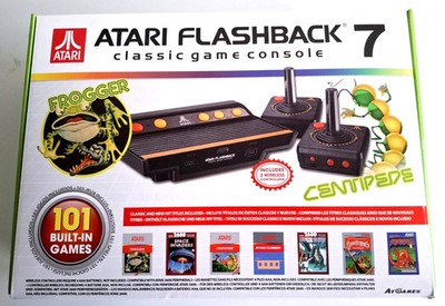 ATARI Flashback 7 Konsole console komplett OVP wie NEU 101 Built in Games